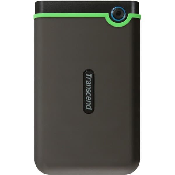 Transcend 2TB StoreJet 25M3C Type-C External HDD (Iron Gray) - 1