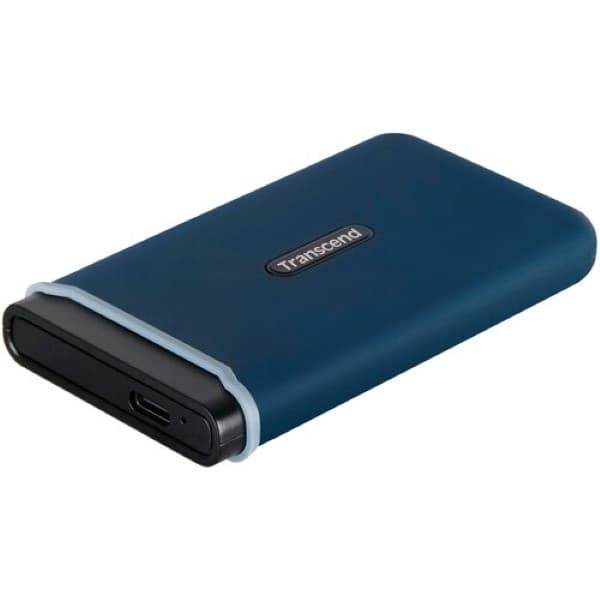 Transcend 500GB ESD370C Portable SSD (Navy Blue) - 1