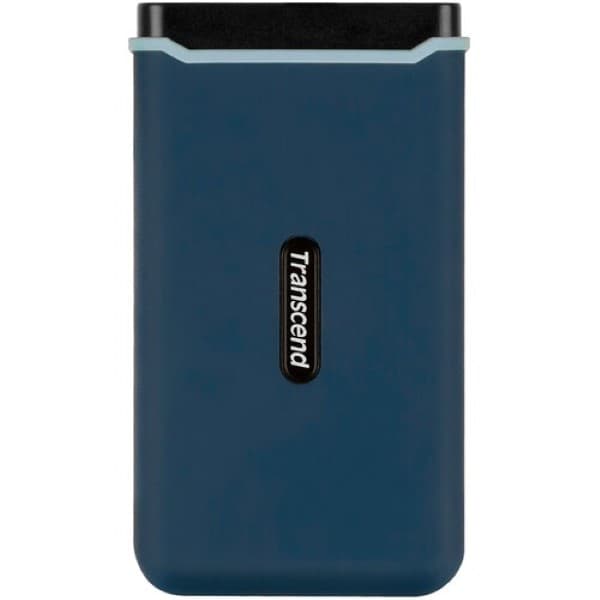 Transcend 500GB ESD370C Portable SSD (Navy Blue) - 3