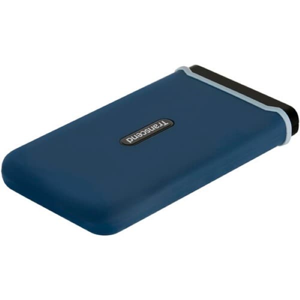 Transcend 1TB ESD370C Portable SSD (Navy Blue) - 3