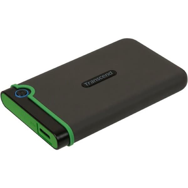 Transcend 2TB USB 3.1 Storejet 25M3 Portable Hard Drive (Iron Gray) - 2