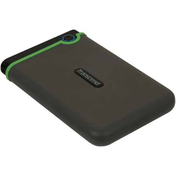 Transcend 2TB USB 3.1 Storejet 25M3 Portable Hard Drive (Iron Gray) - 3
