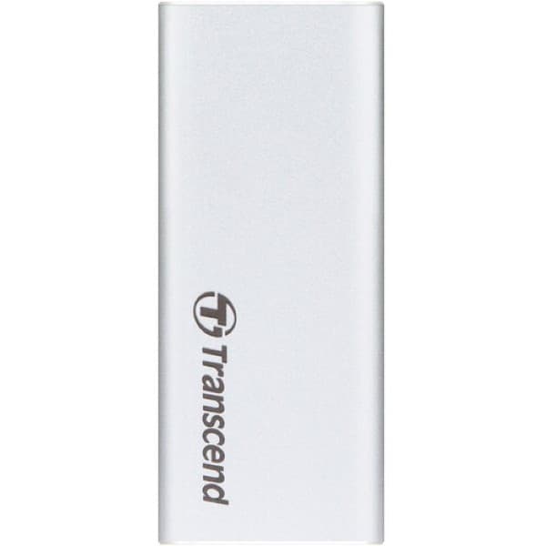 Transcend 250GB ESD260C USB 3.2 Gen 2 Type-C Portable Solid-State Drive (Silver) - 2