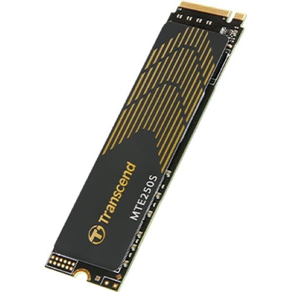 Transcend 1TB 250S PCIe 4.0 x4 M.2 Internal SSD with Heat Sink - 2