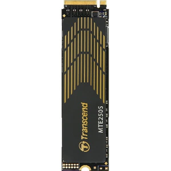 Transcend 1TB 250S PCIe 4.0 x4 M.2 Internal SSD with Heat Sink - 1