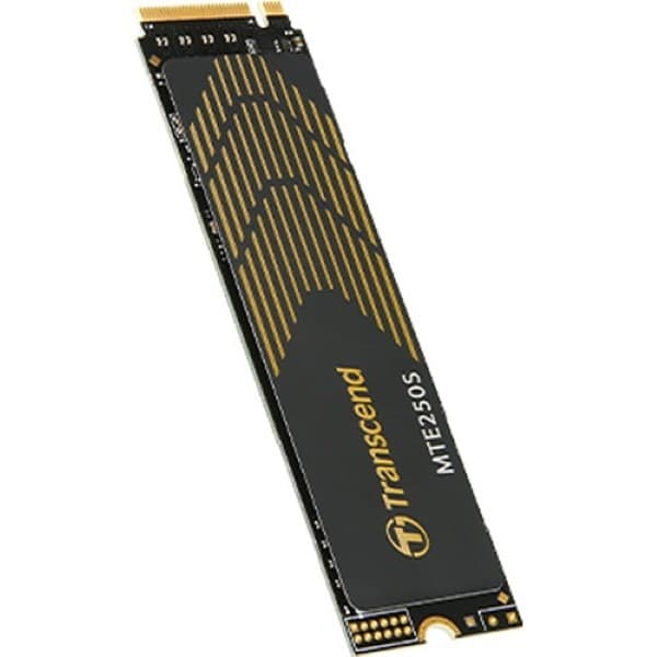 Transcend 1TB 250S PCIe 4.0 x4 M.2 Internal SSD with Heat Sink - 3