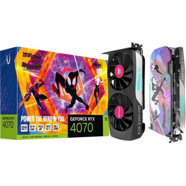 ZOTAC Gaming GeForce RTX 4070 Twin Edge OC SpiderMan Edition - 1