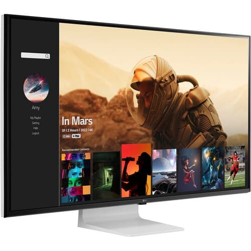 Lg 43SQ700S 43" 4K UHD IPS Smart Display with webOS Monitor - 1