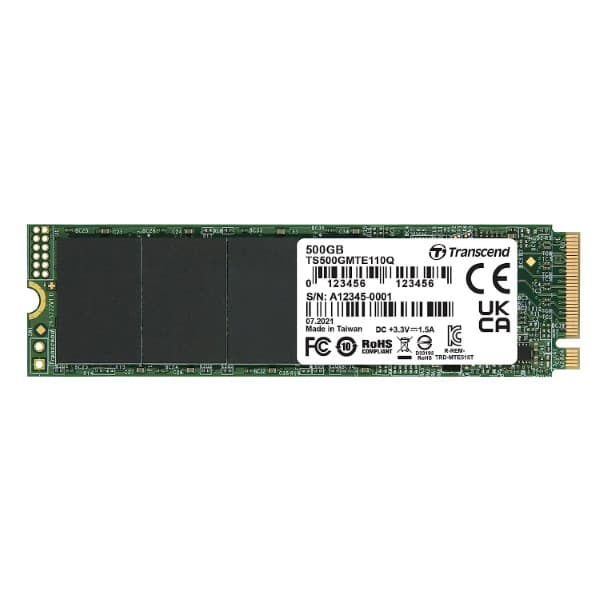 Transcend 500GB SSD NVMe PCIe SSD 110Q - 2