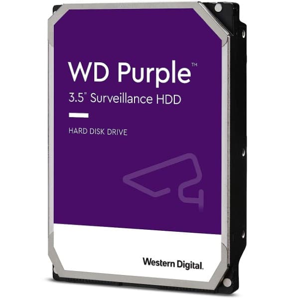 Western Digital Purple Surveillance 4TB 3.5 inch SATA Hard Drive - 1