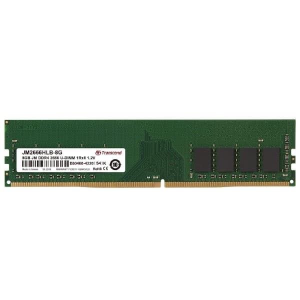 Transcend JM2666HLB-8G 8GB DDR4 2666MHz for Desktop Memory RAM - 1