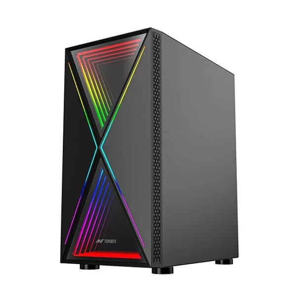 Ant Esports Infinity X (ATX) Mid Tower Cabinet (Black) - 3