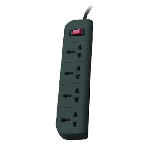 Belkin Essential 4 Socket Grey Surge Protector - 1