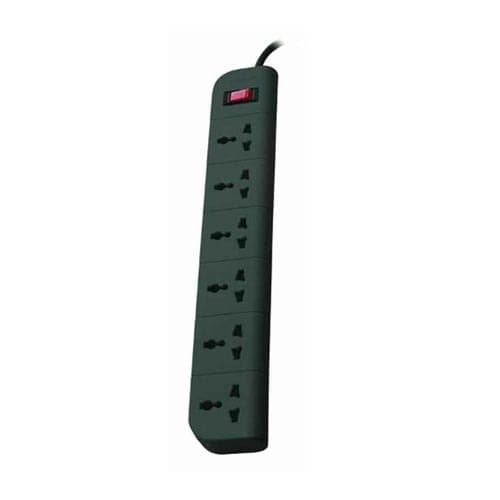 Belkin Essential 6 Socket Grey Surge Protector - 1