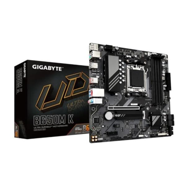 GIGABYTE A520M K AMD A520 Socket AM4 Motherboard - 1