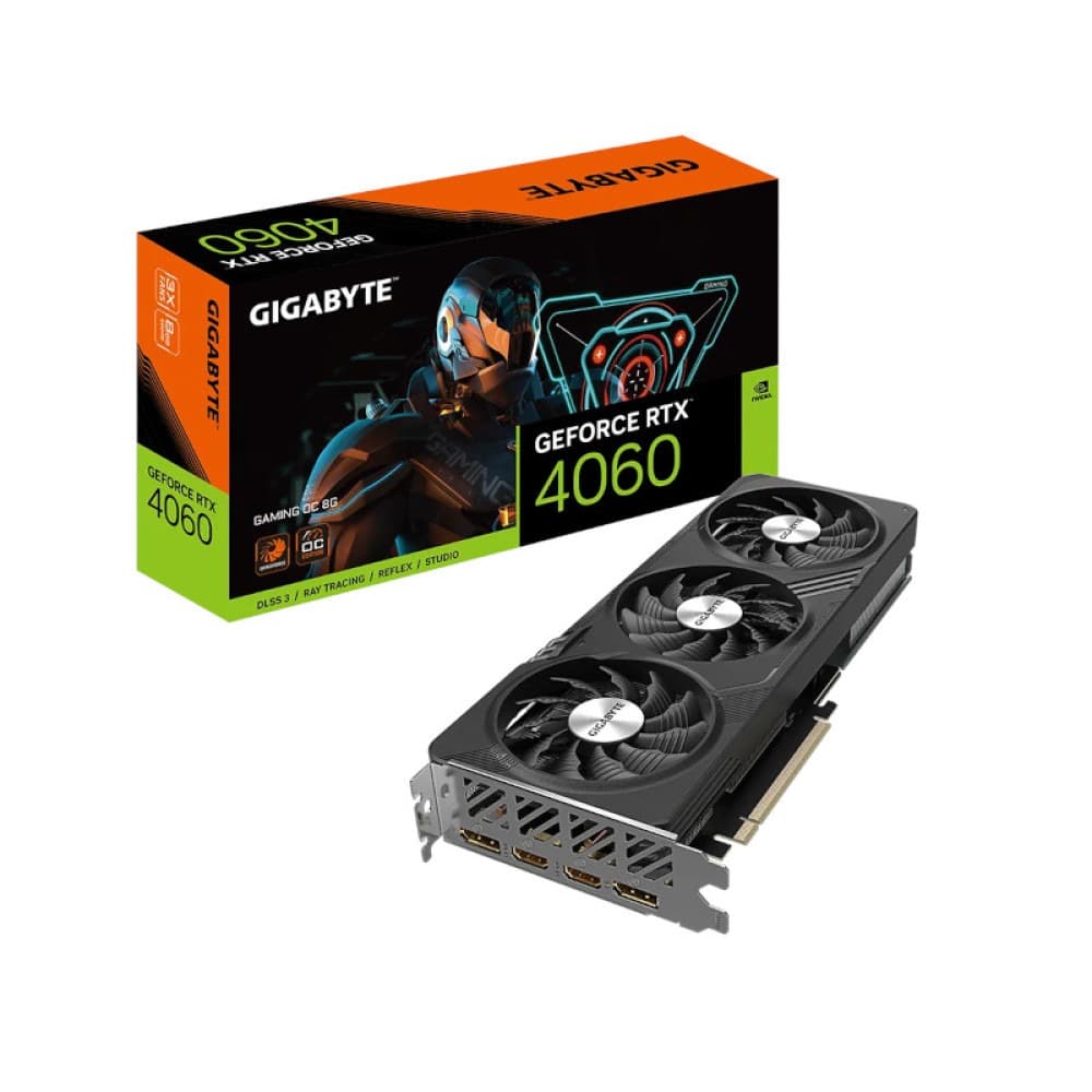 Gigabyte Geforce RTX 4060 GAMING OC 8GB GDDR6 Graphics Card - 1