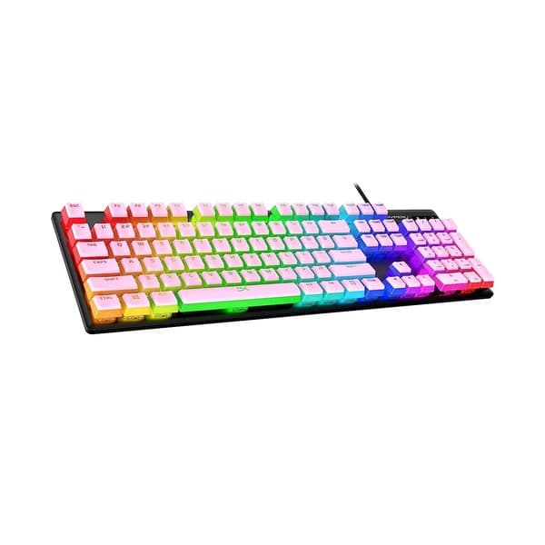 HyperX Pudding Keycaps Full Key Set - PBT (Pink) - 3