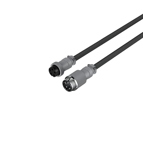 HyperX USB-C Coiled Cable (Gray) - 2