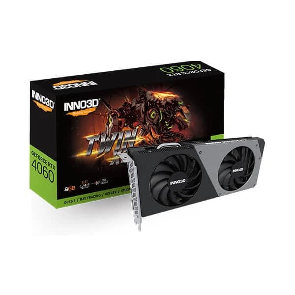 Inno3d RTX 4060 Twin X2 8GB Graphics Card - 1