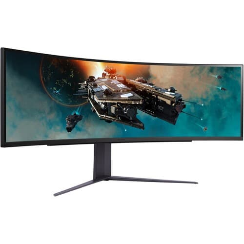 LG 49GR85DC UltraGear 49" DQHD HDR 240 Hz Curved Ultrawide Gaming Monitor - 5