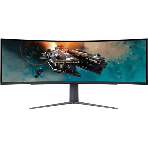 LG 49GR85DC UltraGear 49" DQHD HDR 240 Hz Curved Ultrawide Gaming Monitor - 1
