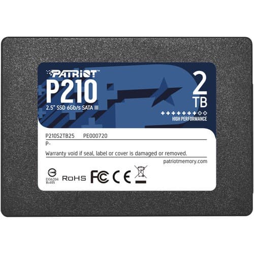 Patriot P210 2TB Internal SSD - 1