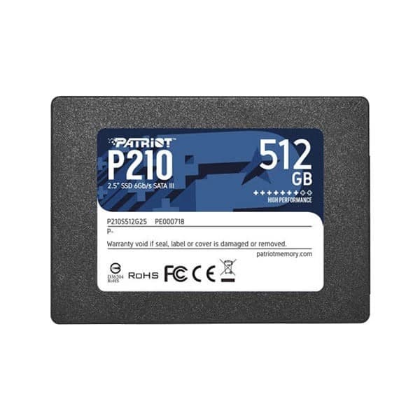 Patriot P210 512GB Internal SSD - 1