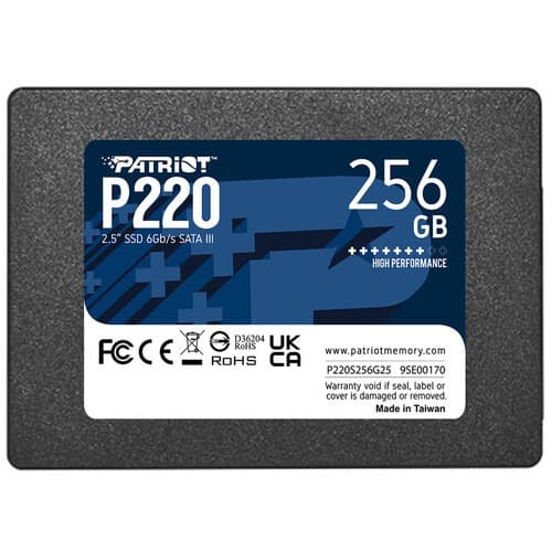 Patriot P220 256GB Internal SSD - 1