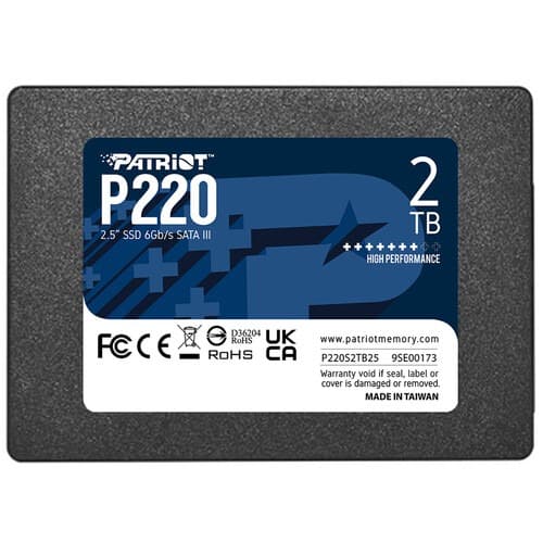 Patriot P220 2TB Internal SSD - 1