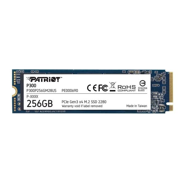Patriot P300 256GB M.2 NVMe Internal SSD - 1