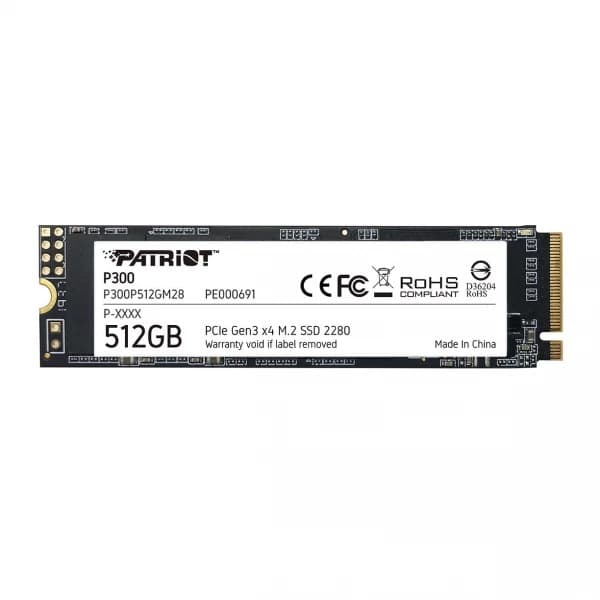 Patriot P300 512GB M.2 NVMe Internal SSD - 1