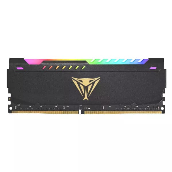 Patriot Viper Steel RGB 32GB (2 x 16GB) DDR4 3200MHz CL16 UDIMM Desktop Ram - 4