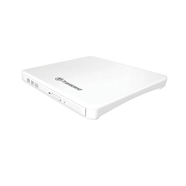 Transcend 8x Portable DVD Writer (White) - 1