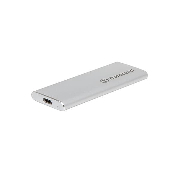 Transcend ESD240C 120 GB External SSD hard drive USB-C Silver TS120GESD240C - 1