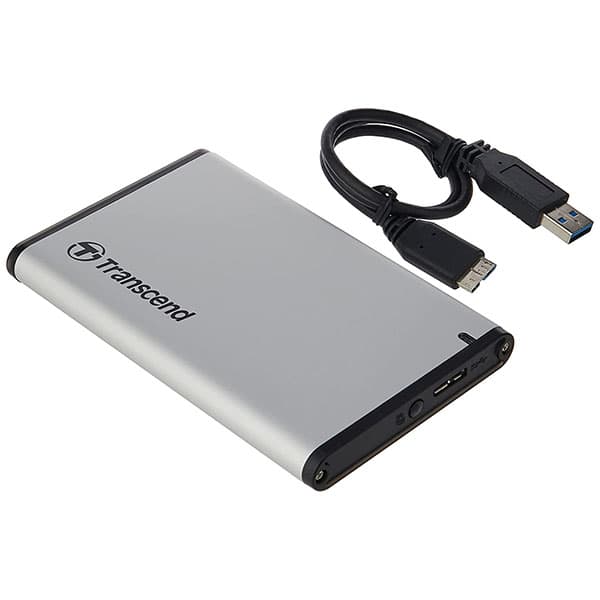 Transcend 6.35 cm (2.5") Portable internal HDD/SSD Enclosure Casing 25S3 - USB 3.1 - 1