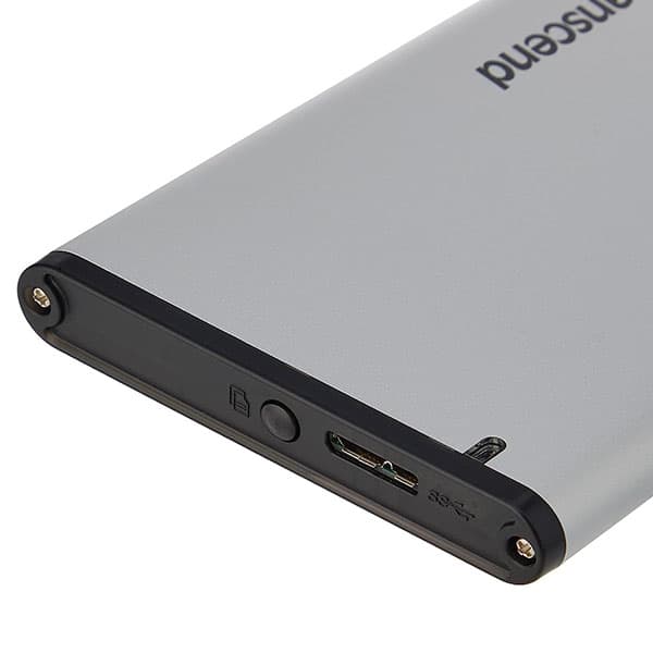 Transcend 6.35 cm (2.5") Portable internal HDD/SSD Enclosure Casing 25S3 - USB 3.1 - 2