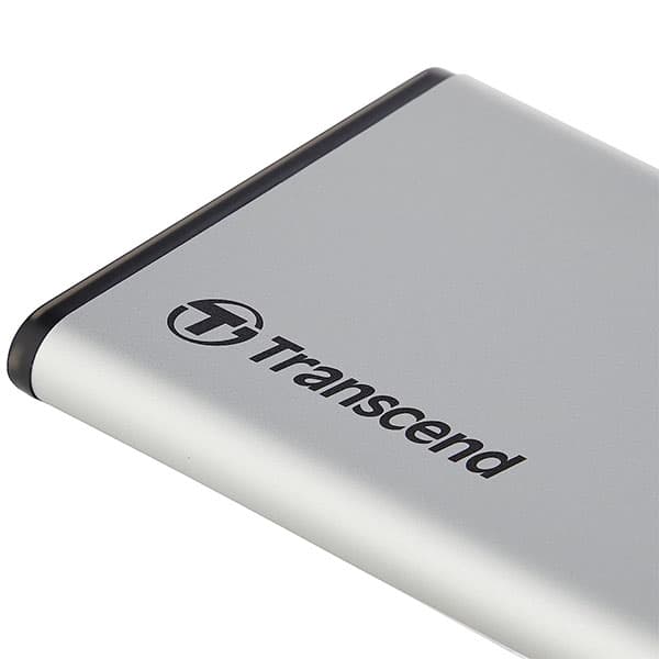 Transcend 6.35 cm (2.5") Portable internal HDD/SSD Enclosure Casing 25S3 - USB 3.1 - 3