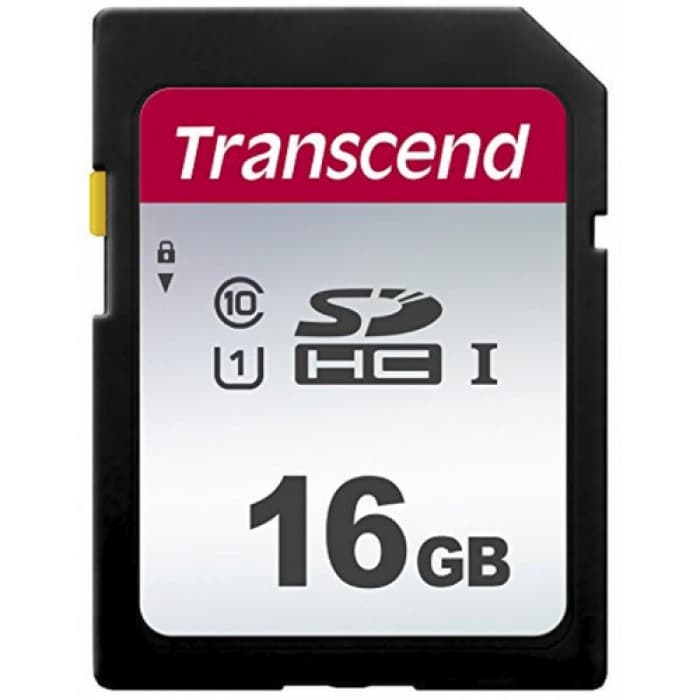Transcend SD Card SDHC 300S 16GB SD Card - 1