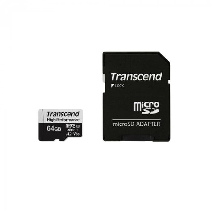 Transcend microSD Card SDXC 330S 64GB - 1