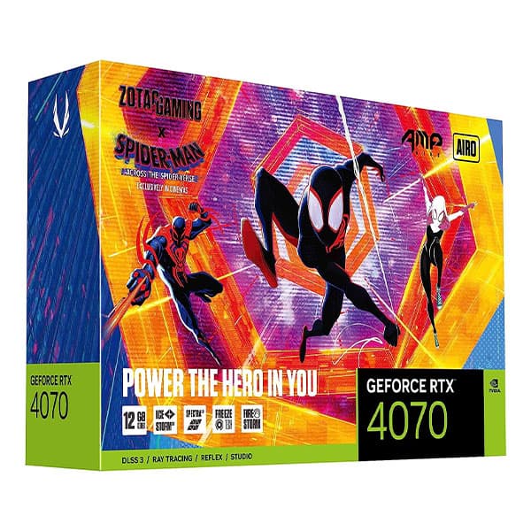 Zotac Gaming Geforce RTX 4070 AMP AIRO Spiderman Edition - 10