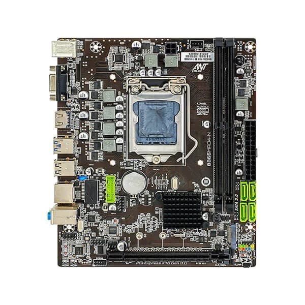 Ant Value B365MAD4-N mATX Gaming Motherboard LGA1151 DDR4 - 4