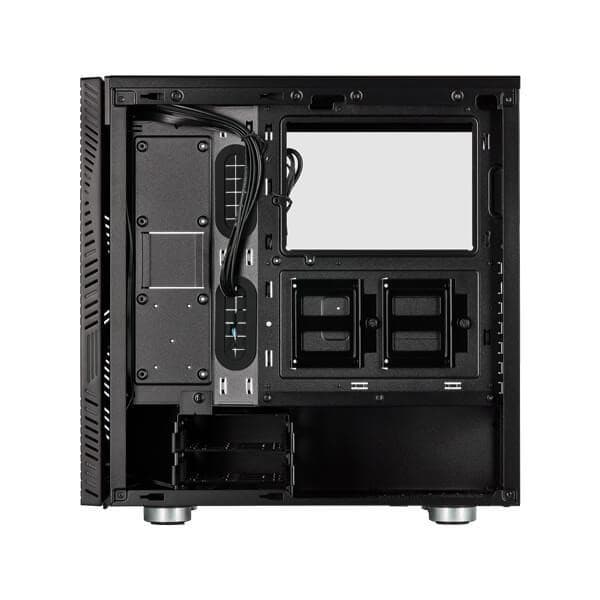 Corsair Carbide 275R Mid-Tower ATX Gaming Case, Tempered Glass (Black) - 2