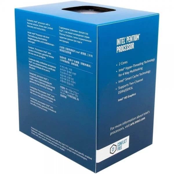 Intel Pentium G4560 LGA1151 Desktop Processor (3.50 GHz / 2 Cores / 4 Threads) - 2