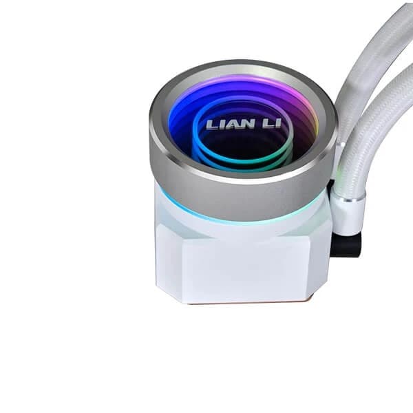 Lian Li Galahad II Trinity Performance All In One 360mm CPU Liquid Cooler (White) - 3