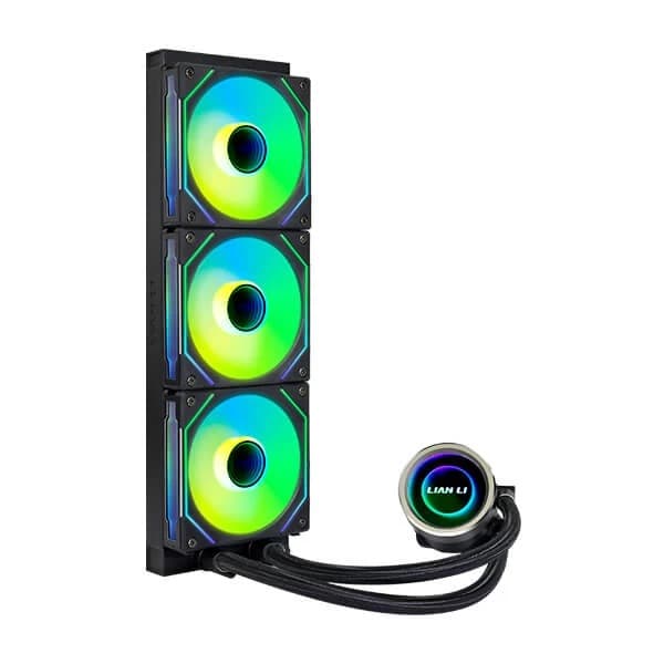 Lian Li Galahad II Trinity SL-INF ARGB All In One 360mm CPU Liquid Cooler With Controller (Black) - 2