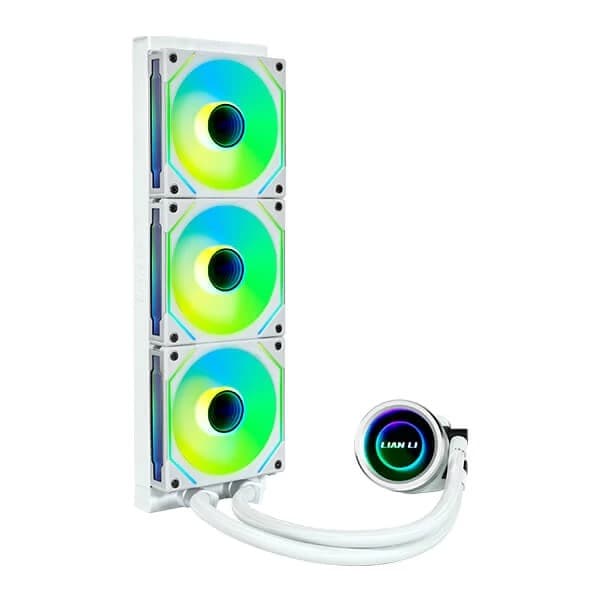 Lian Li Galahad II Trinity SL-INF ARGB All In One 360mm CPU Liquid Cooler With Controller (White) - 6