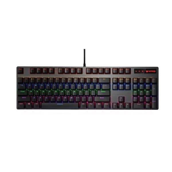 Rapoo V500 Pro Full Size RGB Mechanical Gaming Keyboard (Black) - 1