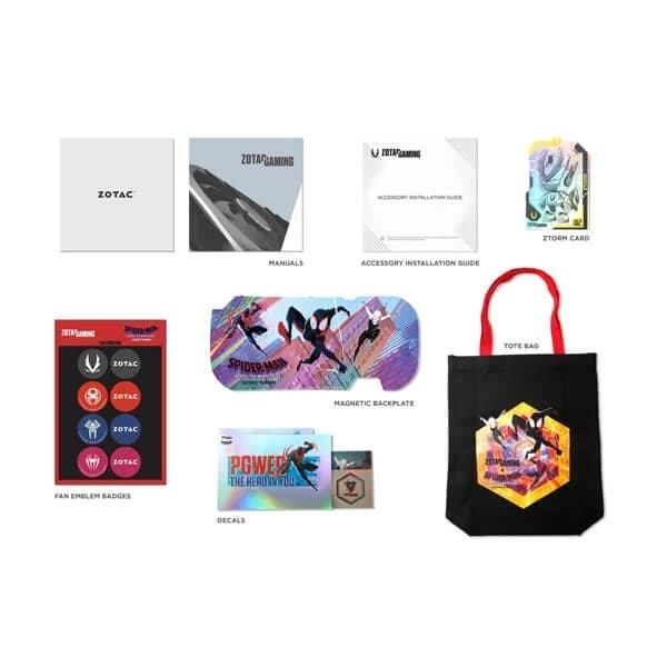 Zotac Gaming GeForce RTX 4060 Ti 8GB Twin Edge OC SpiderMan Across the Spider Verse Edition - 3