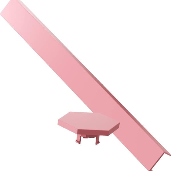 Nanoleaf Lines Skins Matte Pink 9 Pack - 1