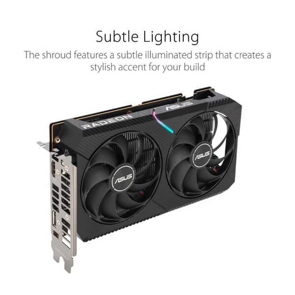 Asus Dual RX 6400 4GB Gaming Graphics Card - 2